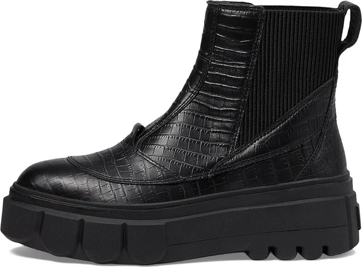 SOREL Cariboutm X Boot Chelsea Waterproof Women's Boots Black/Black : 6 B - Medium, Suede - Image 5