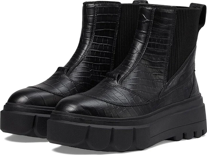 SOREL Cariboutm X Boot Chelsea Waterproof Women's Boots Black/Black : 6 B - Medium, Suede
