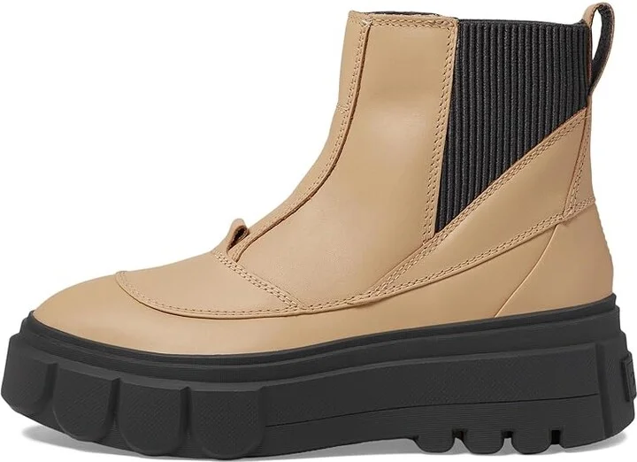 SOREL Cariboutm X Boot Chelsea Waterproof Women's Boots Canoe/Jet : 10 B - Medium, Suede - Image 5
