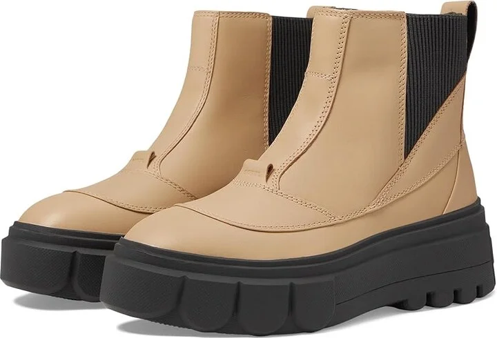 SOREL Cariboutm X Boot Chelsea Waterproof Women's Boots Canoe/Jet : 10 B - Medium, Suede
