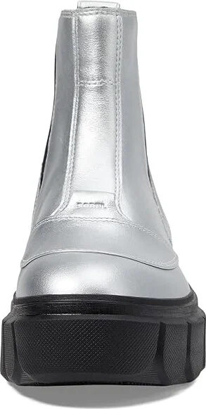 SOREL Cariboutm X Boot Chelsea Waterproof Women's Boots Pure Silver/Black : 8.5 B - Medium, Suede - Image 2