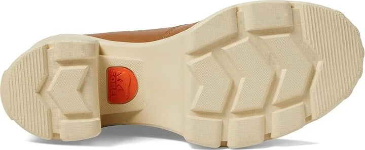 SOREL Cariboutm X Heel Chelsea High Women's Heels Shoes Tawny Buff/Honey White : 9 B - Medium, Leather/Rubber - Image 3