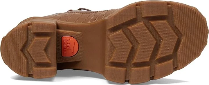 SOREL Cariboutm X Heel Lace High Women's Heels Shoes Velvet Tan/Tobacco : 10 B - Medium, Leather - Image 3