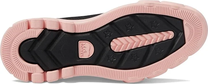 SOREL Cariboutm X Shoe WP Women's Boots Black/Vintage Pink : 8 B - Medium, Leather - Image 3