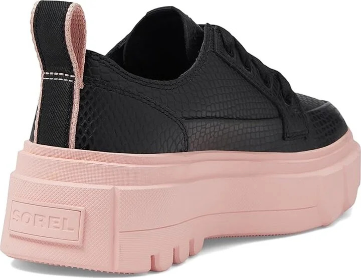 SOREL Cariboutm X Shoe WP Women's Boots Black/Vintage Pink : 8 B - Medium, Leather - Image 4