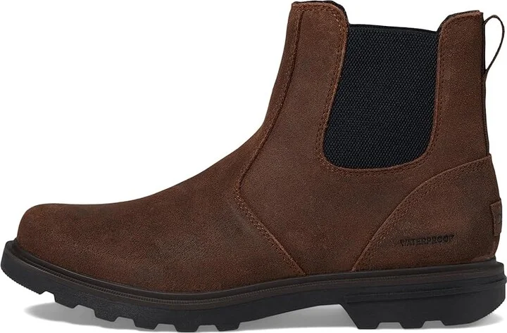 SOREL Carsontm Chelsea Waterproof Men's Boots Brown : 11.5 D - Medium, Rubber/Textile - Image 5