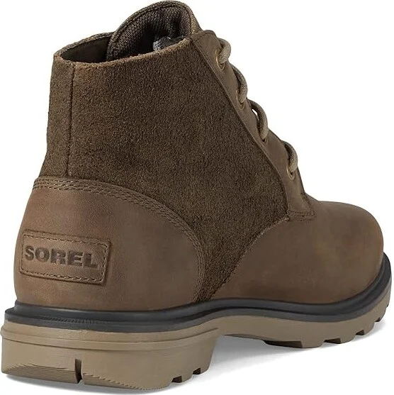 SOREL Carsontm Chukka WP Men's Boots Major/Wet Sand : 10 D - Medium, Leather/Textile - Image 4