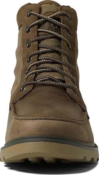SOREL Carsontm Moc Waterproof Men's Shoes Major/Wet Sand : 7 D - Medium, Textile/Leather - Image 2