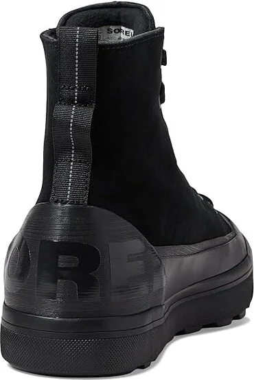 SOREL Cheyannetm Metro II Sneaker WP Men's Boots Black/Sea Salt : 10.5 D - Medium, Leather - Image 4