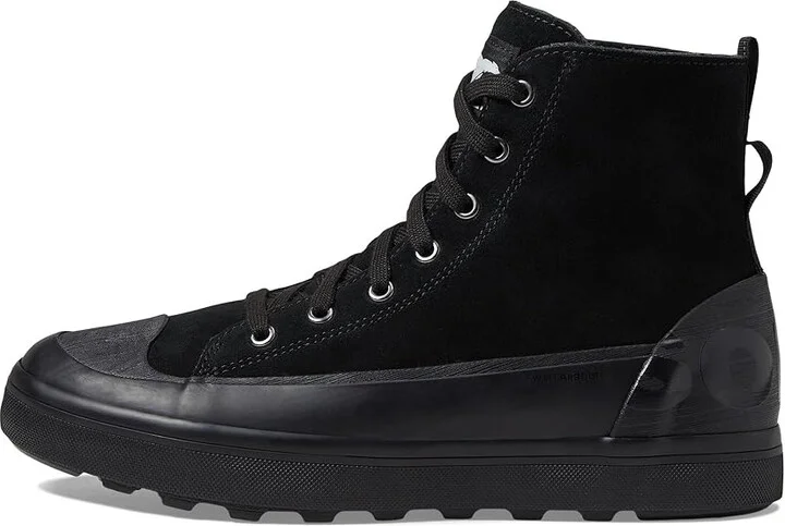 SOREL Cheyannetm Metro II Sneaker WP Men's Boots Black/Sea Salt : 10.5 D - Medium, Leather - Image 6