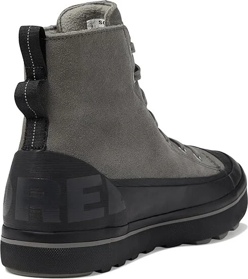 SOREL Cheyannetm Metro II Sneaker WP Men's Boots Quarry/Black : 10 D - Medium, Leather - Image 4