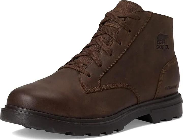 SOREL Cyprus Boot Waterproof Men's Boots Tobacco/Blackened Brown : 10.5 D - Medium, Leather - Image 5