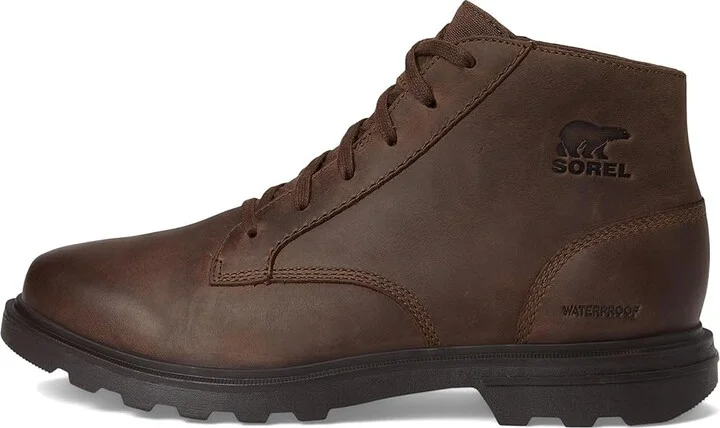 SOREL Cyprus Boot Waterproof Men's Boots Tobacco/Blackened Brown : 10.5 D - Medium, Leather - Image 6