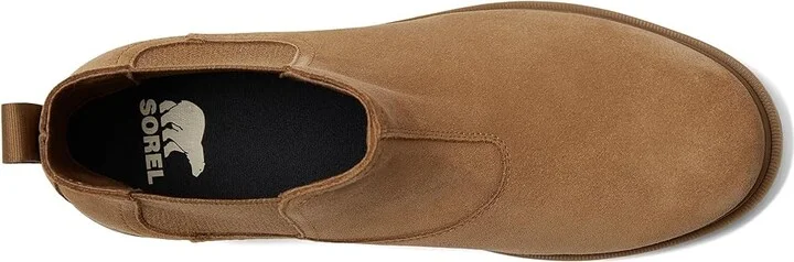 SOREL Cyprus Chelsea Waterproof Men's Boots Khaki Ii/Jet : 9.5 D - Medium, Suede - Image 8