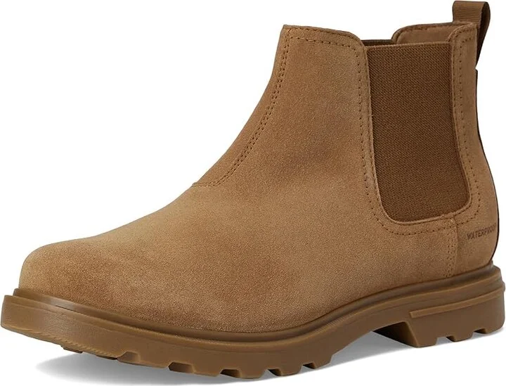 SOREL Cyprus Chelsea Waterproof Men's Boots Khaki Ii/Jet : 9.5 D - Medium, Suede - Image 11