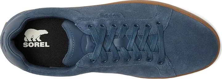 SOREL Cyprus Lx Men's Shoes Uniform Blue/Gum 2 : 11 D - Medium, Leather - Image 2