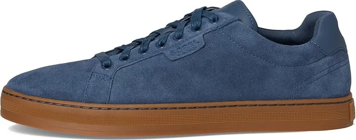 SOREL Cyprus Lx Men's Shoes Uniform Blue/Gum 2 : 11 D - Medium, Leather - Image 6