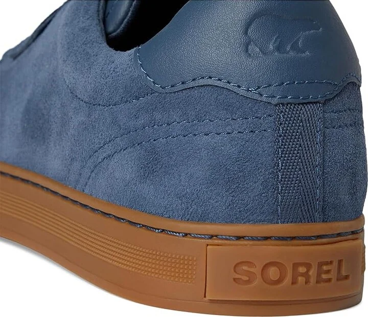 SOREL Cyprus Lx Men's Shoes Uniform Blue/Gum 2 : 11 D - Medium, Leather - Image 7
