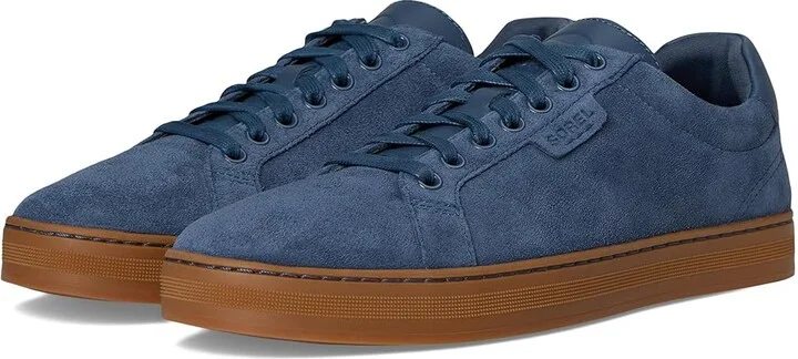 SOREL Cyprus Lx Men's Shoes Uniform Blue/Gum 2 : 11 D - Medium, Leather
