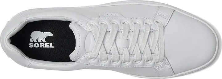 SOREL Cyprus Lx Women's Snow Shoes White/White : 9.5 B - Medium, Leather - Image 2