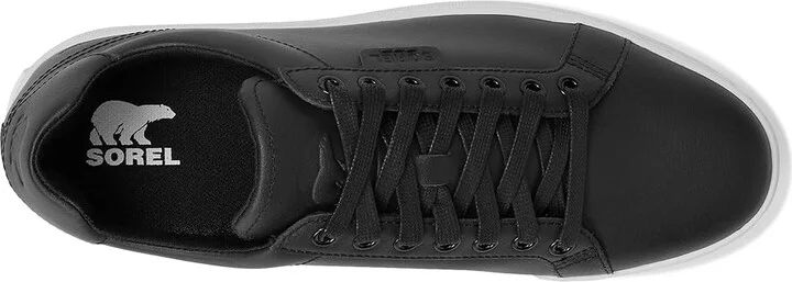 SOREL Cyprus Waterproof Men's Shoes Black/White : 12 D - Medium, Leather - Image 2