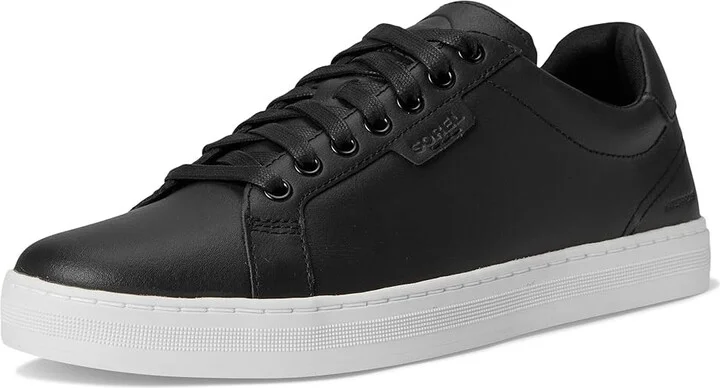 SOREL Cyprus Waterproof Men's Shoes Black/White : 12 D - Medium, Leather - Image 5