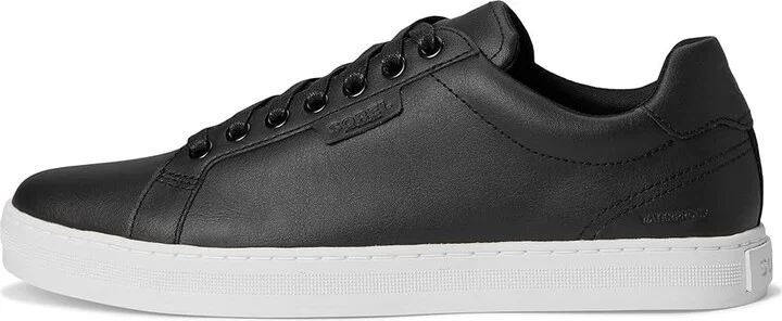 SOREL Cyprus Waterproof Men's Shoes Black/White : 12 D - Medium, Leather - Image 6