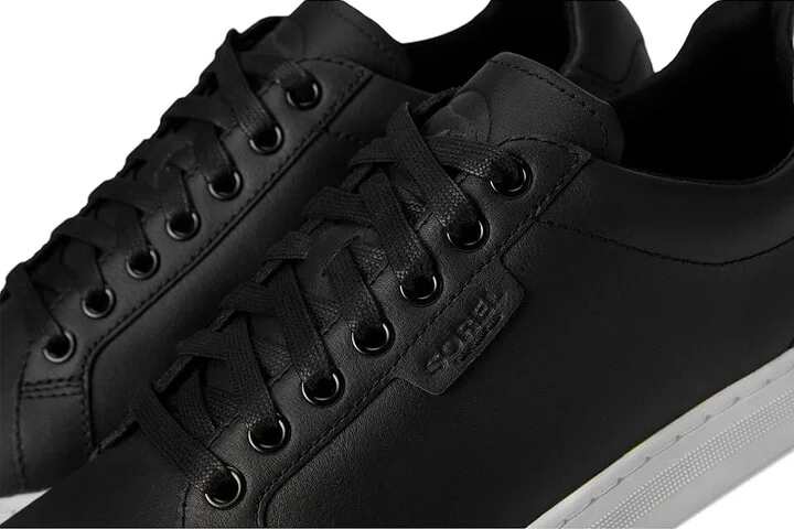 SOREL Cyprus Waterproof Men's Shoes Black/White : 12 D - Medium, Leather - Image 7