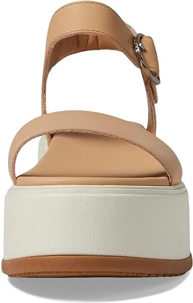 SOREL Dayspringtm Ankle Strap Sandal Women's Shoes Honest Beige/Chalk : 10 B - Medium, Leather - Image 2