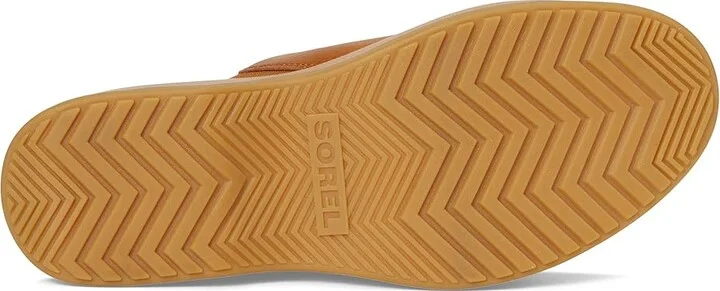 SOREL Dayspringtm Slide Sandal Women's Shoes Canyon Gold, Gum : 7.5 B - Medium, Leather - Image 3