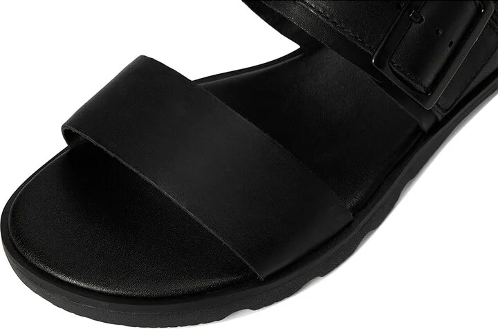 SOREL Ellatm III Slingback Women's Shoes Black, Metallic : 7.5 B - Medium, Leather - Image 7