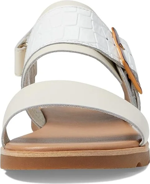 SOREL Ellatm III Slingback Women's Shoes Chalk/Gum 2 : 10 B - Medium, Leather - Image 2