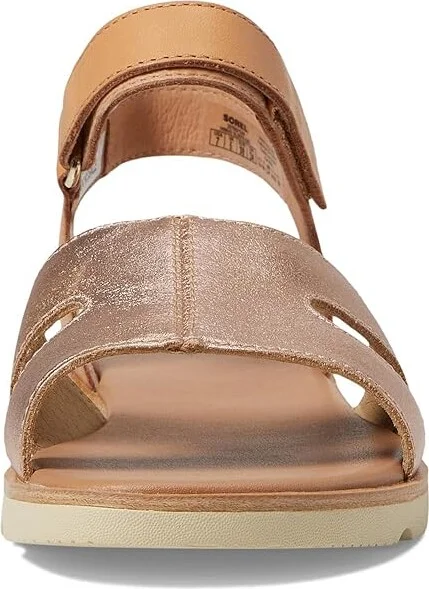 SOREL Ellatm III Slingback Women's Shoes Honest Beige/Honey White : 10 B - Medium, Leather - Image 2