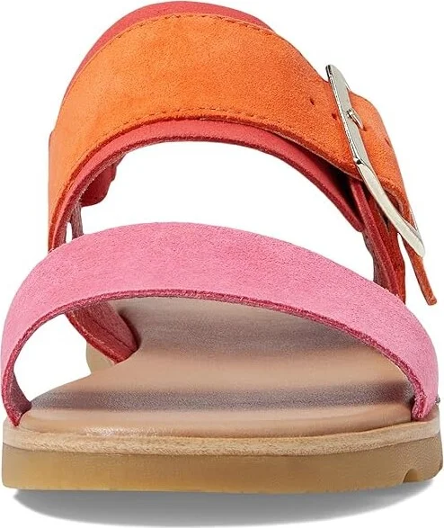 SOREL Ellatm III Slingback Women's Shoes Red Glo/Gum 16 : 10 B - Medium, Leather - Image 2