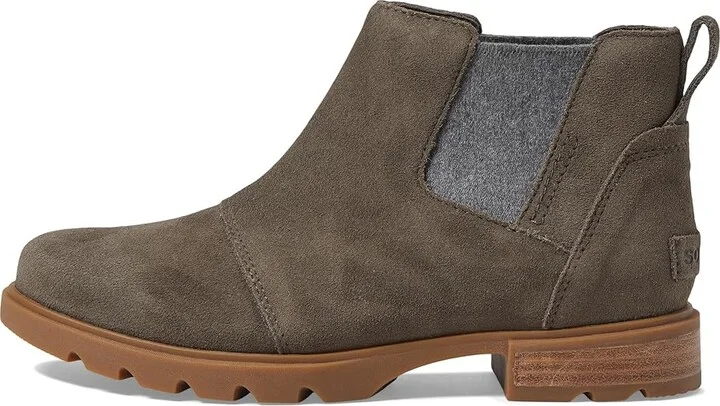 SOREL Emelietm III Chelsea Waterproof Women's Boots Major/Gum 2 : 10 B - Medium, Leather - Image 5