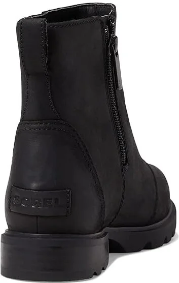 SOREL Emelietm III Zip Waterproof Women's Boots Black/Black : 10 B - Medium, Leather - Image 4