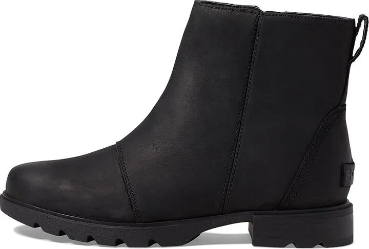 SOREL Emelietm III Zip Waterproof Women's Boots Black/Black : 10 B - Medium, Leather - Image 5
