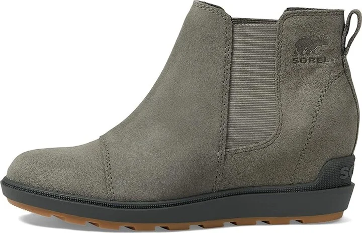 SOREL Evietm II Chelsea Women's Boots Quarry/Grill : 10 B - Medium, Leather - Image 5