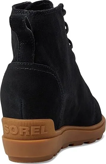 SOREL Evietm II Lace Women's Boots Black/Gum 2 : 10 B - Medium, Leather - Image 4