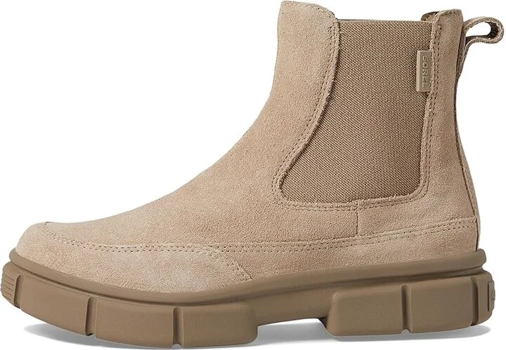 SOREL Explorer STRTtm Chelsea Boot Women's Boots Omega Taupe/Wet Sand : 8 B - Medium, Leather/Suede - Image 6