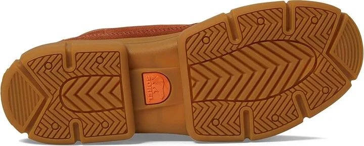 SOREL Explorer STRTtm Chelsea Boot Women's Boots Sanguine/Gum 2 : 5 B - Medium, Leather/Suede - Image 3