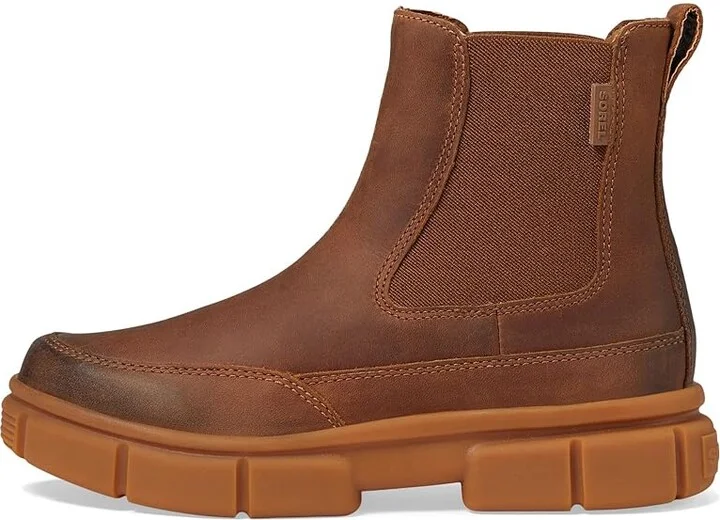SOREL Explorer STRTtm Chelsea Boot Women's Boots Velvet Tan/Gum 2 : 7 B - Medium, Leather/Suede - Image 5