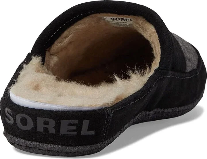 SOREL Falcon Ridgetm II Scuff Men's Shoes Black/Jet : 10 D - Medium, Suede - Image 4