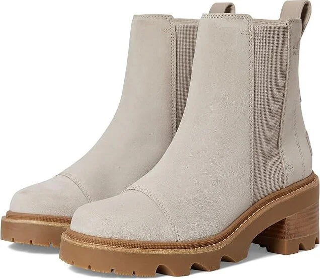 SOREL Joan Now Chelsea Women's Boots Crushed Clay/Gum 2 : 9 B - Medium, Suede