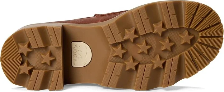 SOREL Joan Now City Loafer Women's Shoes Rustic Brown/Gum 2 : 8.5 B - Medium, Leather - Image 3