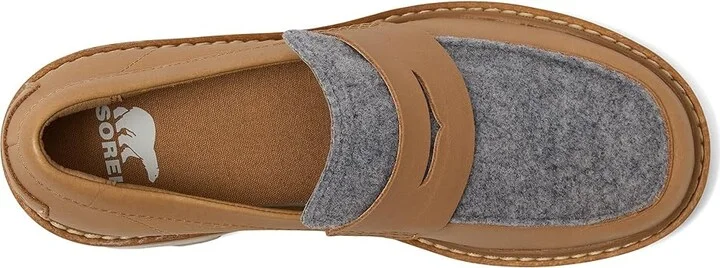SOREL Joan Now City Loafer Women's Shoes Tawny Buff/Gum 2 : 7 B - Medium, Leather - Image 2