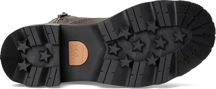 SOREL Joan Now Zip Bootie Women's Boots Tobacco/Blackened Brown : 9.5 B - Medium, Leather - Image 9