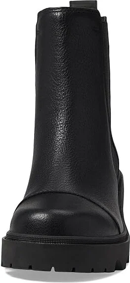 SOREL Joan Nowtm Chelsea Women's Boots Black/Black : 10 B - Medium, Leather/Textile - Image 2