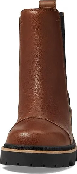 SOREL Joan Nowtm Chelsea Women's Boots Velvet Tan/Black : 10 B - Medium, Leather/Textile - Image 2