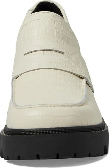 SOREL Joan Nowtm City Loafer High Women's Heels Chalk/Black : 12 B - Medium, Leather - Image 2